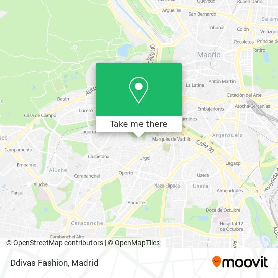 Ddivas Fashion map