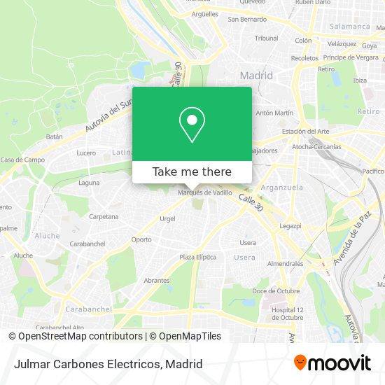 Julmar Carbones Electricos map