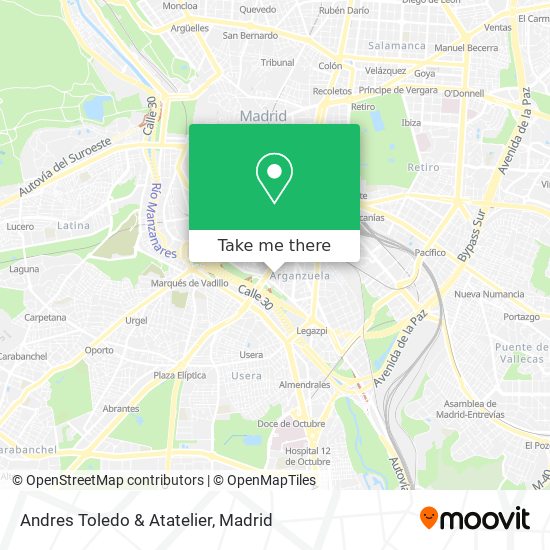 Andres Toledo & Atatelier map