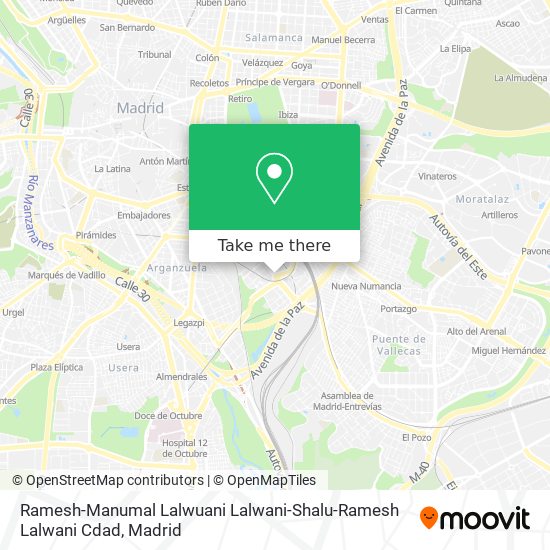 mapa Ramesh-Manumal Lalwuani Lalwani-Shalu-Ramesh Lalwani Cdad