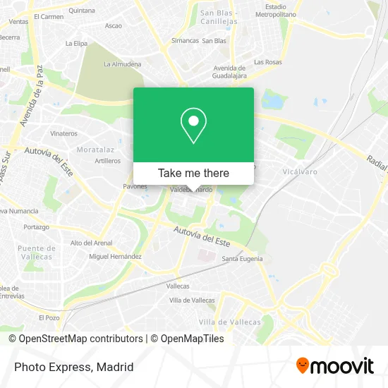 Foto Express map