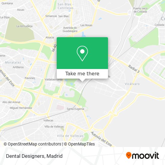 Dental Designers map