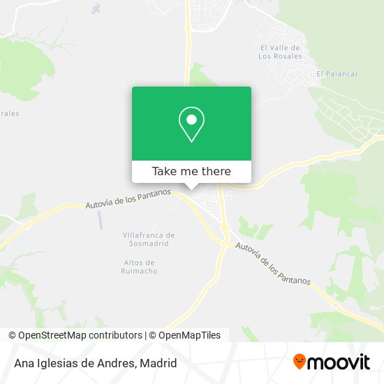 Ana Iglesias de Andres map