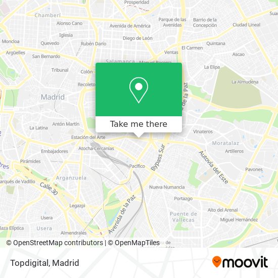 Topdigital map