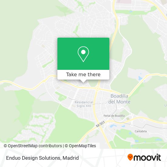 mapa Enduo Design Solutions