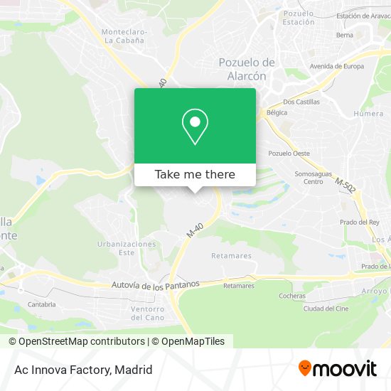 Ac Innova Factory map