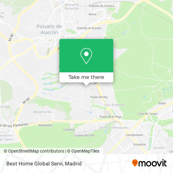 Best Home Global Servi map