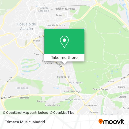 Trimeca Music map