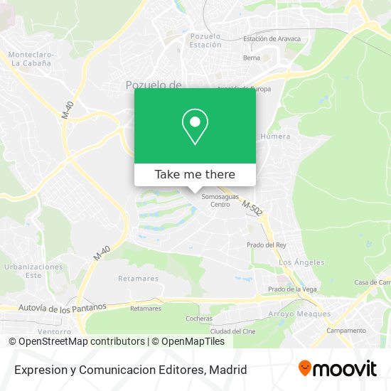 Expresion y Comunicacion Editores map