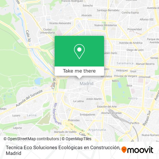 mapa Tecnica Eco Soluciones Ecológicas en Construcción