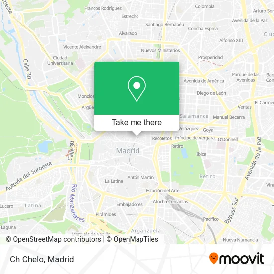 Ch Chelo map