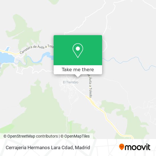 Cerrajeria Hermanos Lara Cdad map