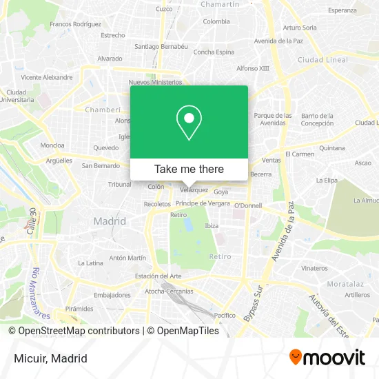 mapa Micuir
