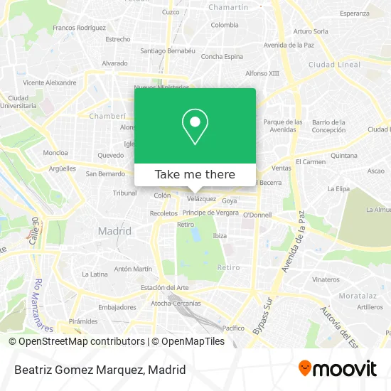 mapa Beatriz Gomez Marquez