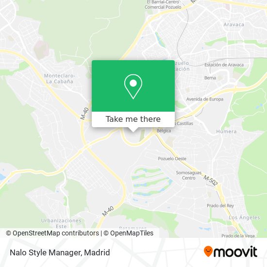 mapa Nalo Style Manager