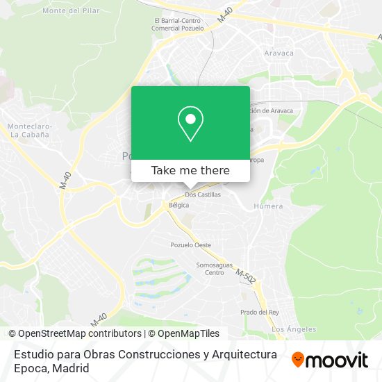 mapa Estudio para Obras Construcciones y Arquitectura Epoca