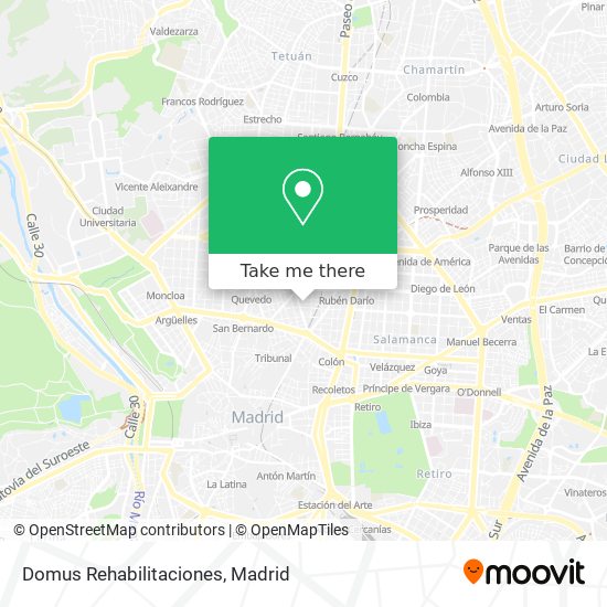 Domus Rehabilitaciones map