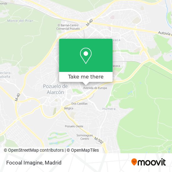 Focoal Imagine map