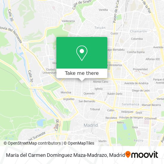 María del Carmen Domínguez Maza-Madrazo map