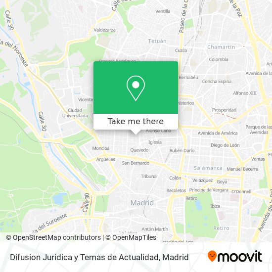 Difusion Juridica y Temas de Actualidad map