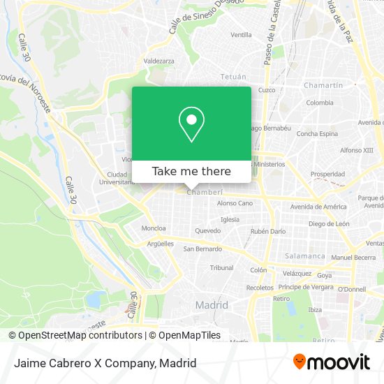 Jaime Cabrero X Company map