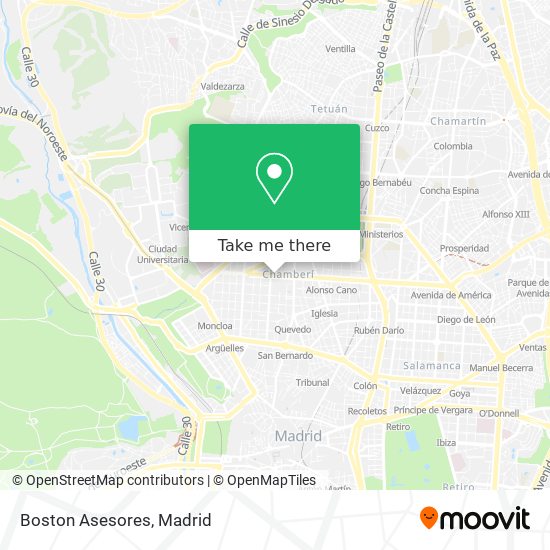 Boston Asesores map