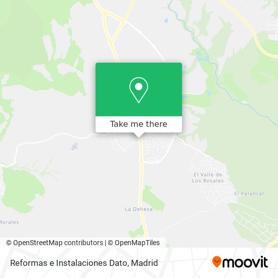 mapa Reformas e Instalaciones Dato