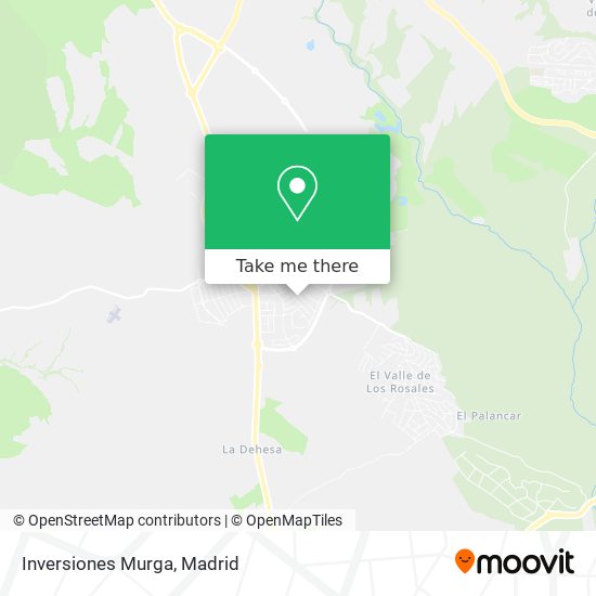 Inversiones Murga map