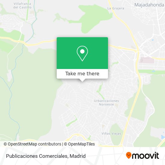 Publicaciones Comerciales map