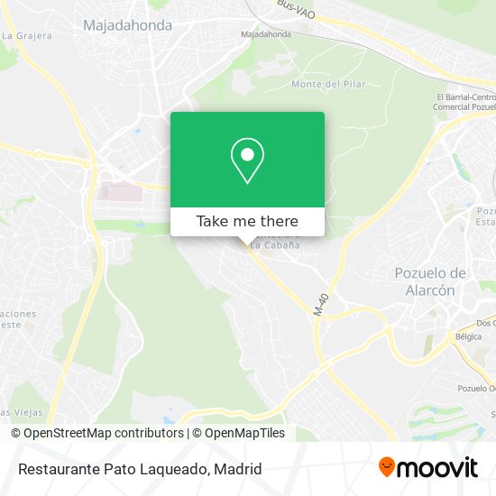 Restaurante Pato Laqueado map