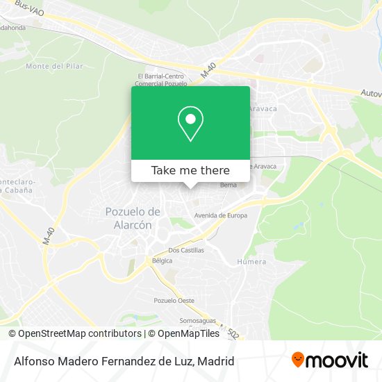 Alfonso Madero Fernandez de Luz map