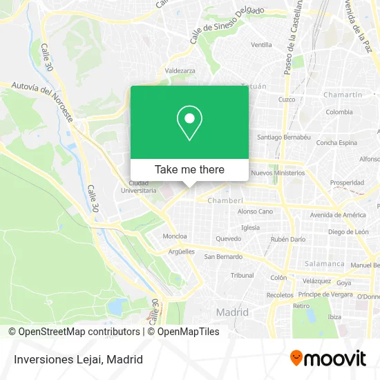 Inversiones Lejai map