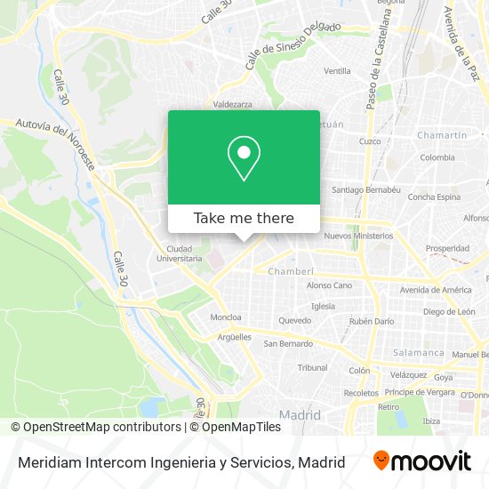 Meridiam Intercom Ingenieria y Servicios map
