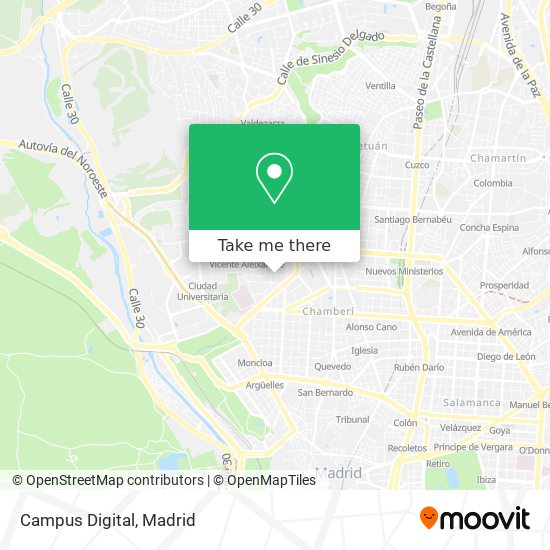 Campus Digital map