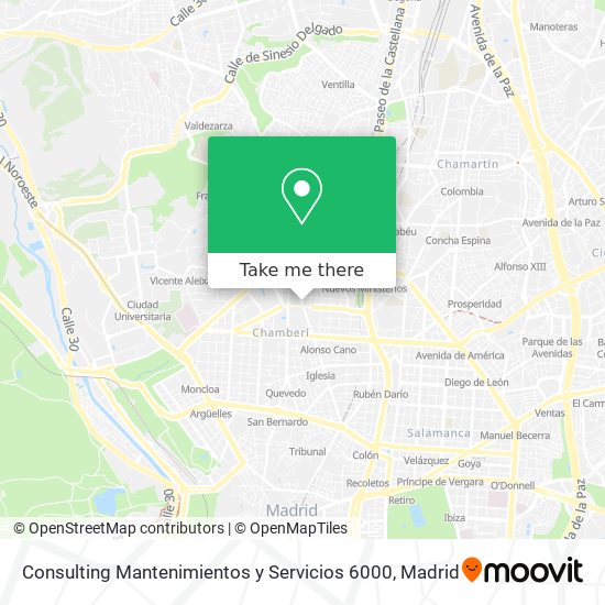 mapa Consulting Mantenimientos y Servicios 6000