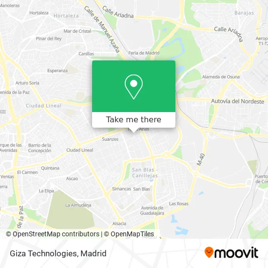 Giza Technologies map