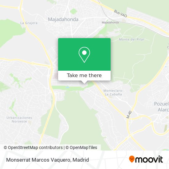 Monserrat Marcos Vaquero map