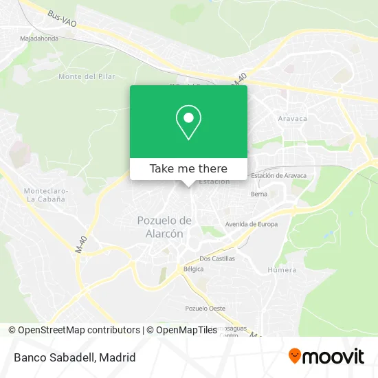 Banco Sabadell map