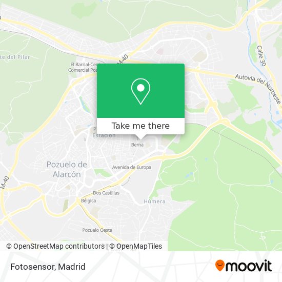 Fotosensor map