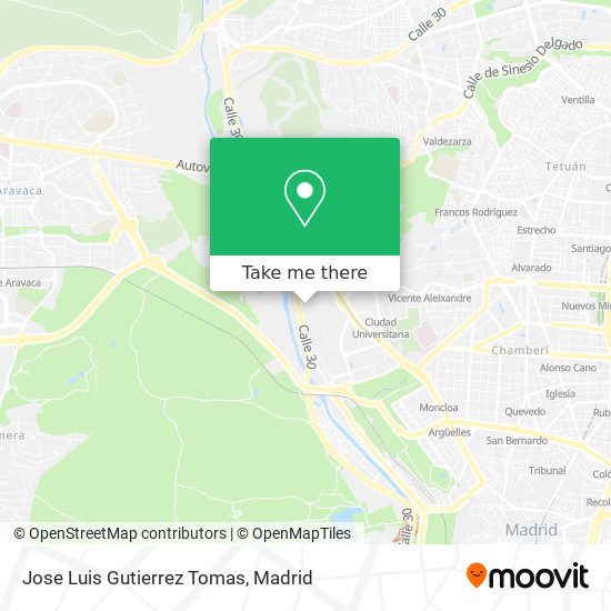 Jose Luis Gutierrez Tomas map