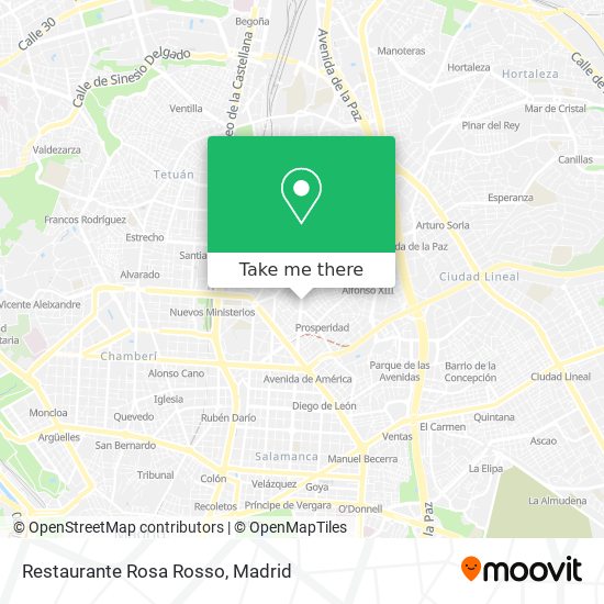 Restaurante Rosa Rosso map