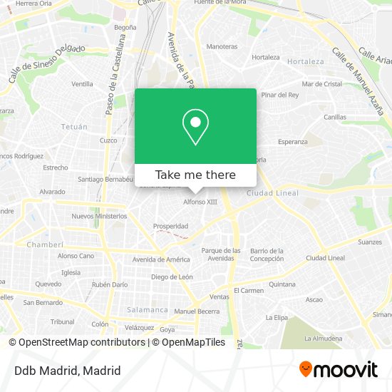 Ddb Madrid map