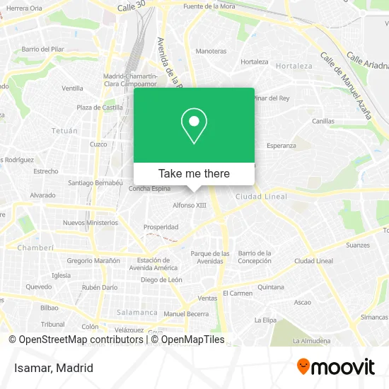 Isamar map