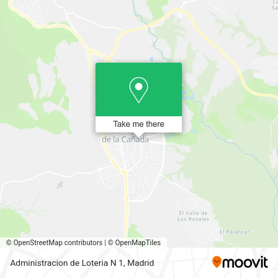Administracion de Loteria N 1 map