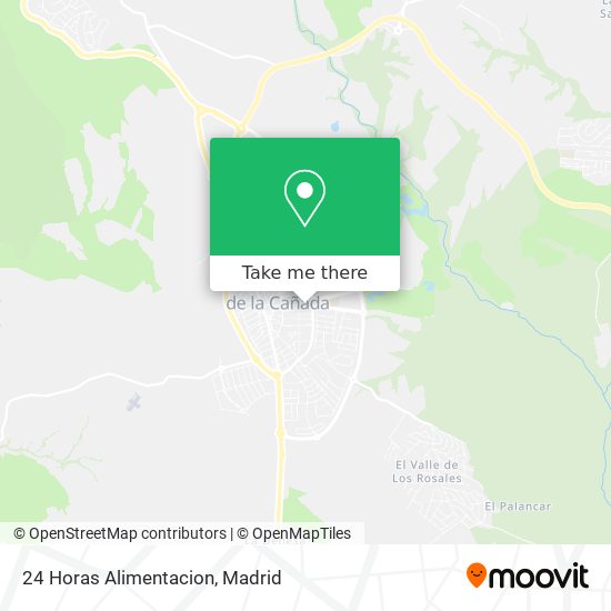 24 Horas Alimentacion map