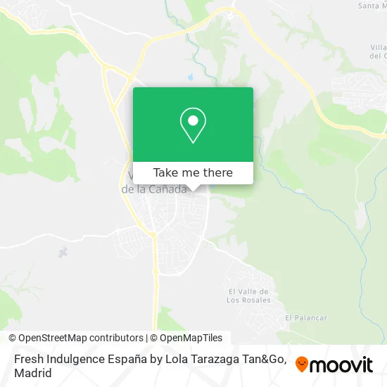 mapa Fresh Indulgence España by Lola Tarazaga Tan&Go