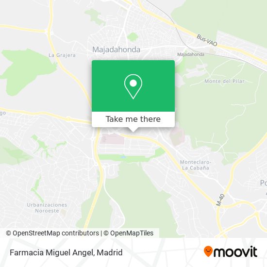 Farmacia Miguel Angel map