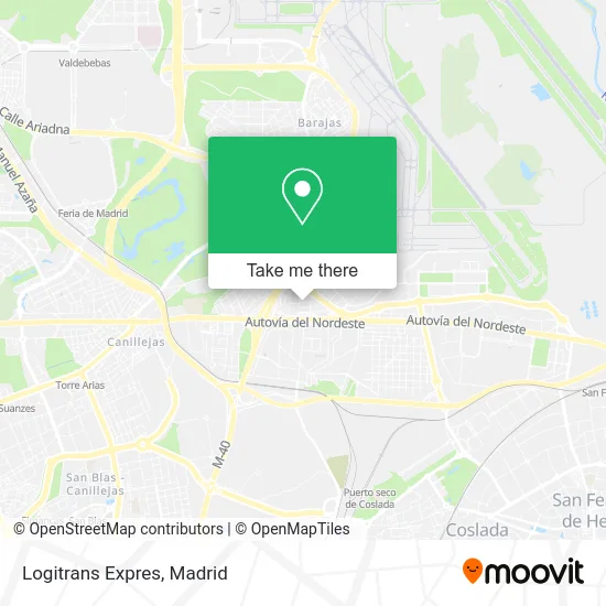 Logitrans Expres map