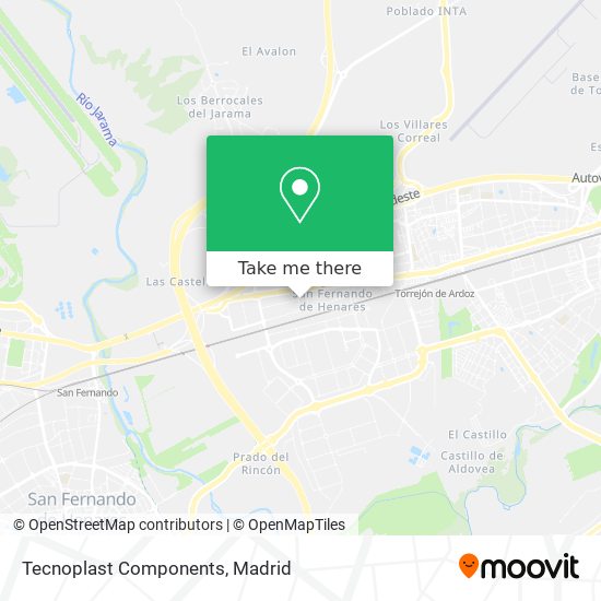 Tecnoplast Components map