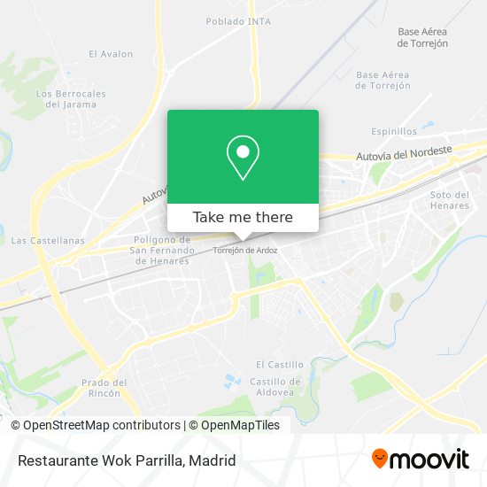 Restaurante Wok Parrilla map